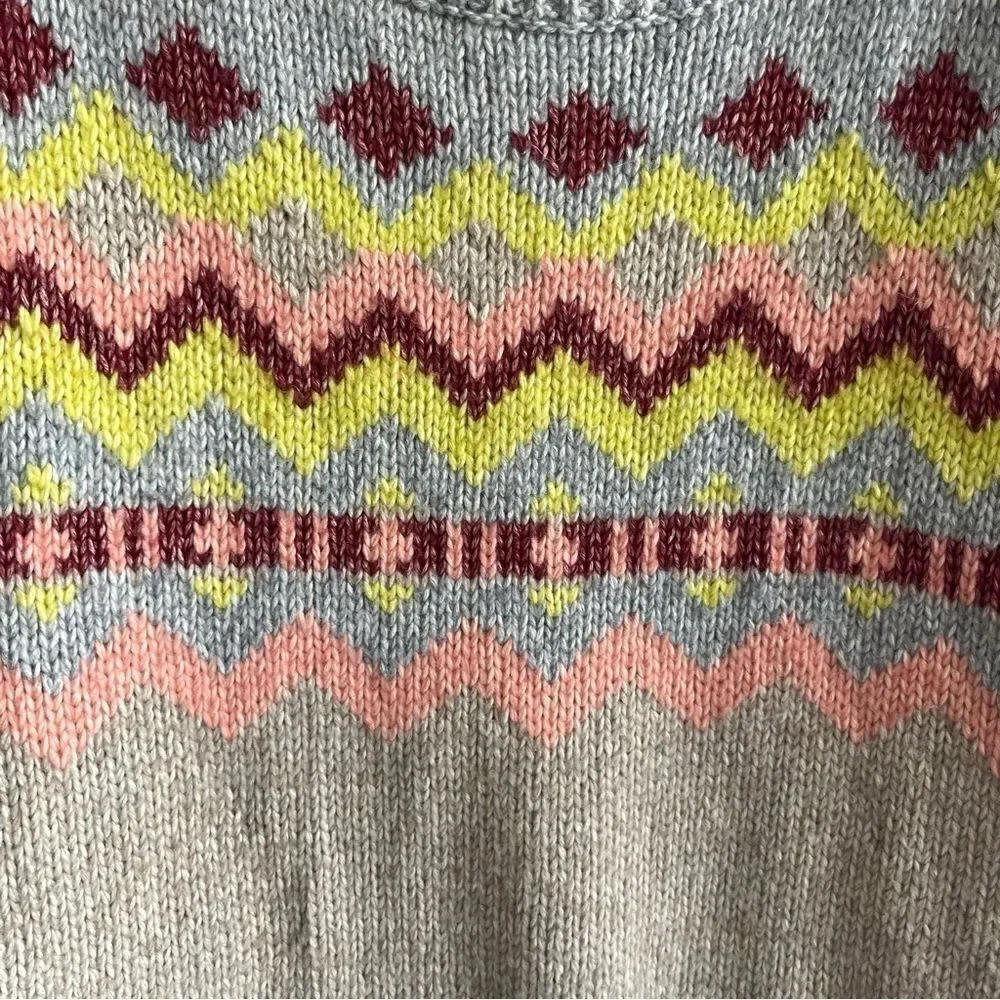 Victoria's Secret Cashmere Blend Fair Isle Sweater